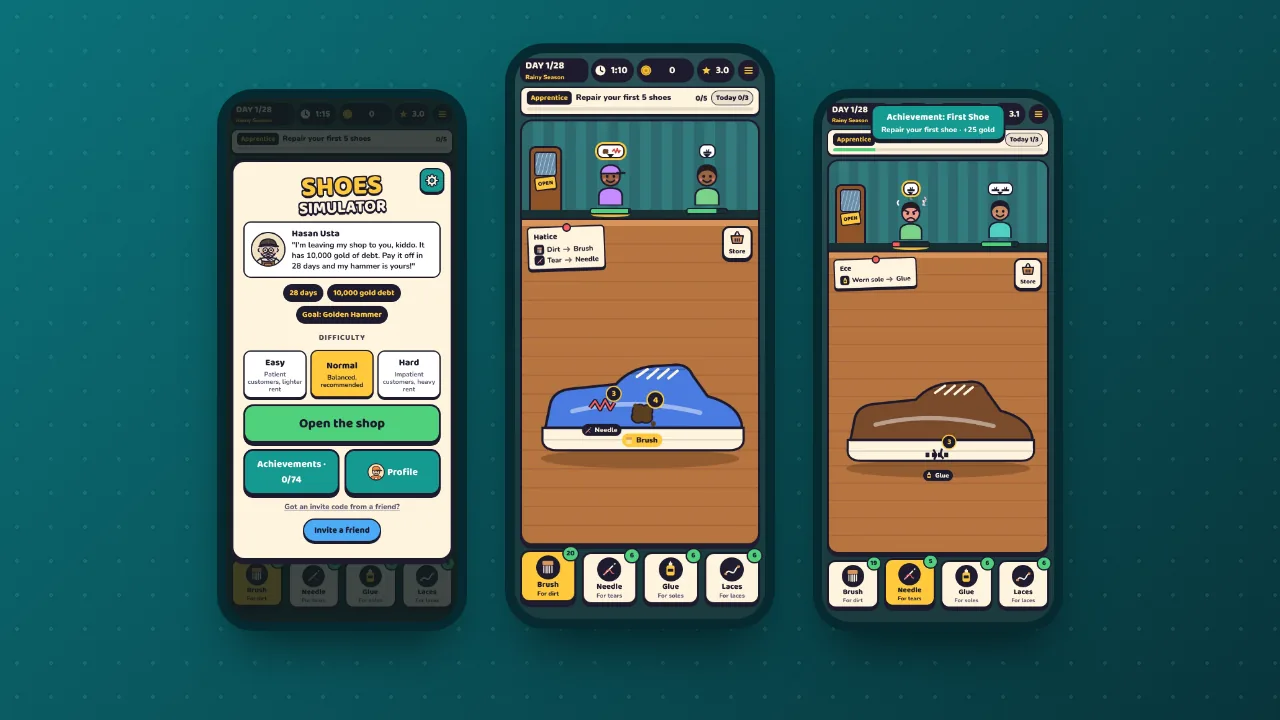 Shoes Simulator screenshots